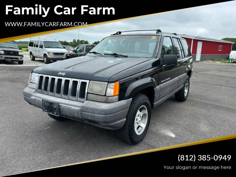 1996 Jeep Grand Cherokee for sale at Family Car Farm in Princeton IN