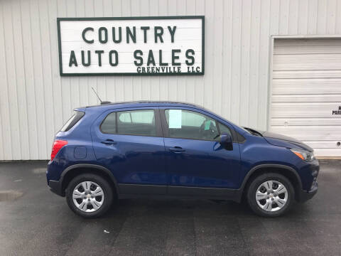 2017 Chevrolet Trax for sale at COUNTRY AUTO SALES LLC in Greenville OH
