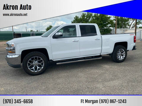 2018 Chevrolet Silverado 1500 for sale at Akron Auto in Akron CO