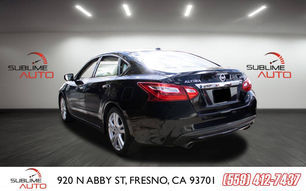 2016 Nissan Altima for sale at SUBLIME AUTO in Fresno, CA