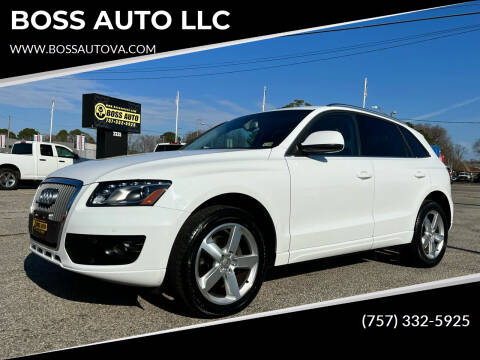 2012 Audi Q5 for sale at BOSS AUTO LLC in Norfolk VA