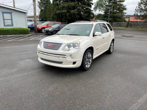 2012 GMC Acadia for sale at BJL Auto Sales LLC in Auburn WA