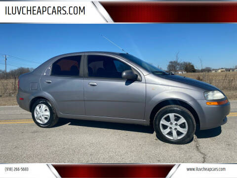 2006 Chevrolet Aveo for sale at ILUVCHEAPCARS.COM in Tulsa OK