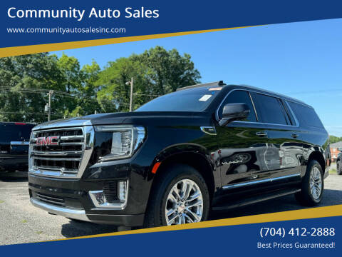 2021 GMC Yukon XL for sale at Community Auto Sales in Gastonia NC