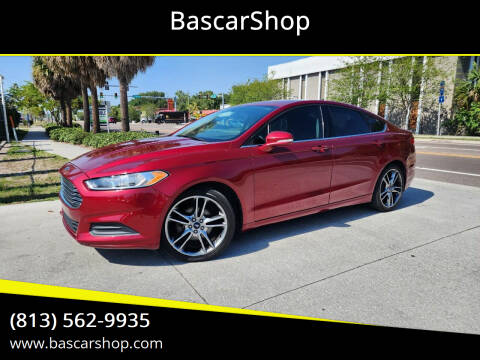 2013 Ford Fusion for sale at BascarShop in Tampa FL