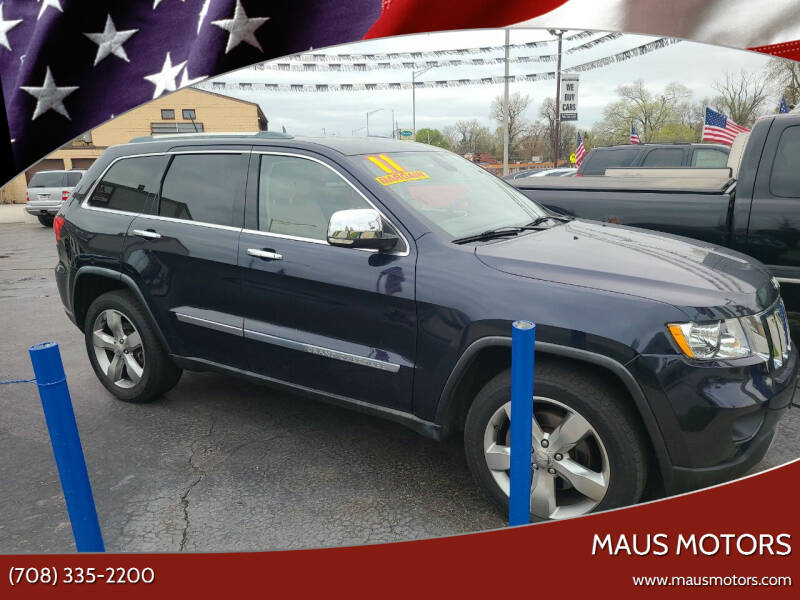 2011 Jeep Grand Cherokee for sale at MAUS MOTORS in Hazel Crest IL
