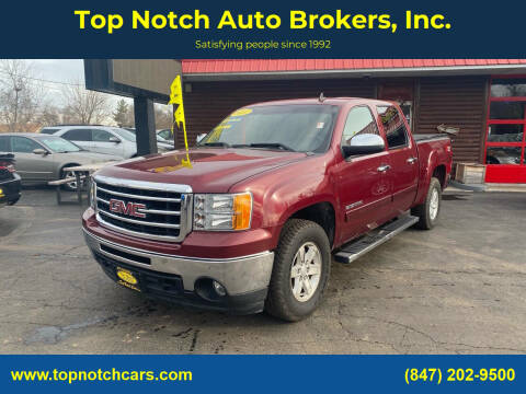 2013 GMC Sierra 1500 for sale at Top Notch Auto Brokers, Inc. in McHenry IL