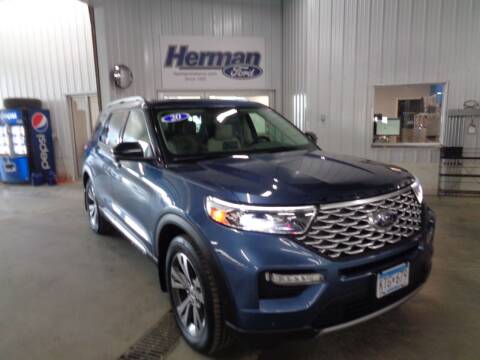 2020 Ford Explorer for sale at Herman Motors in Luverne MN