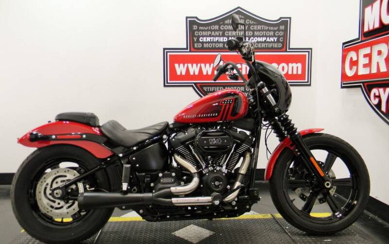 2022 Harley-Davidson STREET BOB 114 for sale at Certified Motor Company in Las Vegas NV