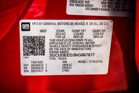 2022 Chevrolet Silverado 1500