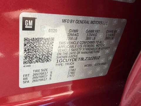 2020 Chevrolet Silverado 1500