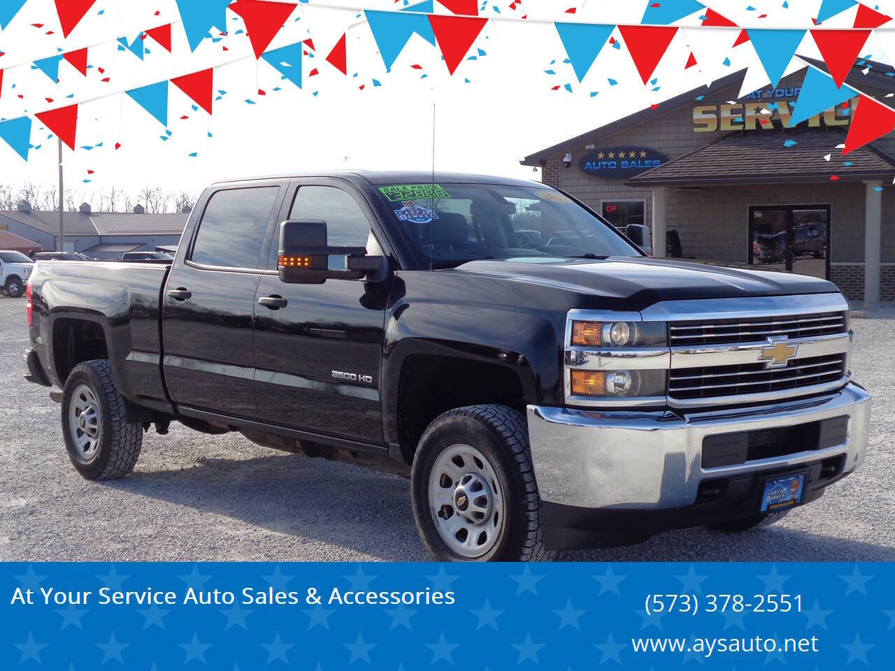 2017 Chevrolet Silverado 3500HD Work Truck Crew Cab 4WD