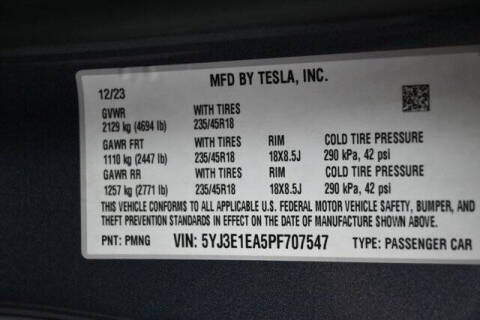 2023 Tesla Model 3