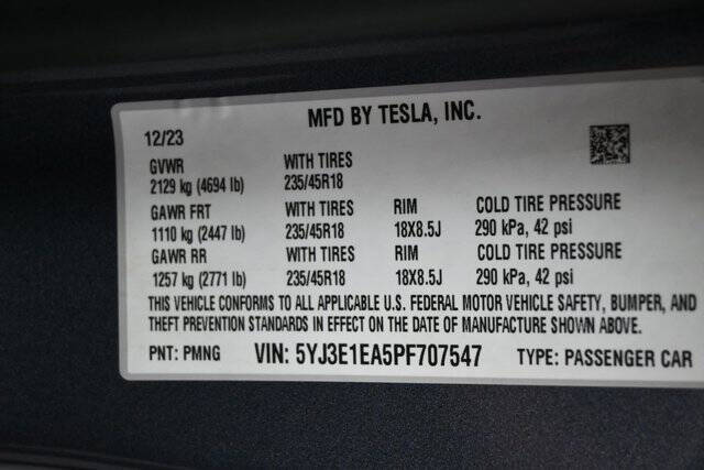 2023 Tesla Model 3