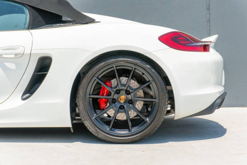 2016 Porsche Boxster Spyder