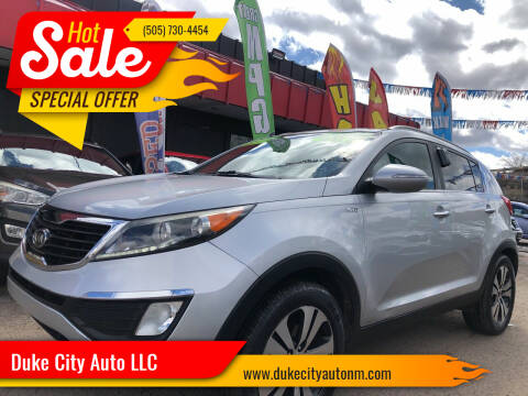 2011 Kia Sportage for sale at Duke City Auto LLC in Gallup NM