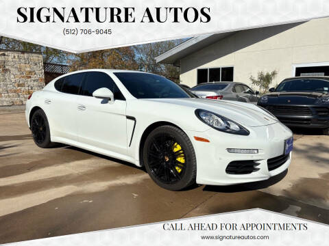 2015 Porsche Panamera for sale at Signature Autos in Austin TX