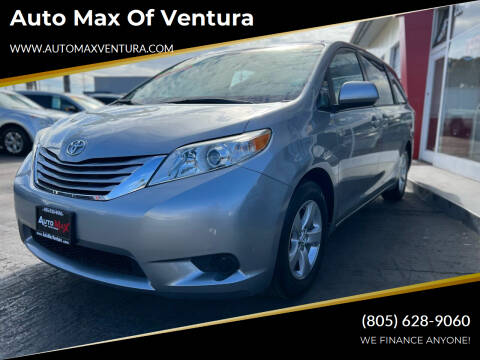 2015 Toyota Sienna for sale at Auto Max of Ventura in Ventura CA