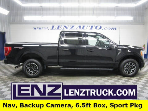 2022 Ford F-150 for sale at LENZ TRUCK CENTER in Fond Du Lac WI