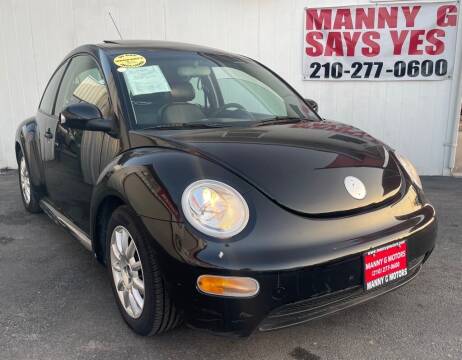 2004 Volkswagen New Beetle for sale at Manny G Motors in San Antonio TX