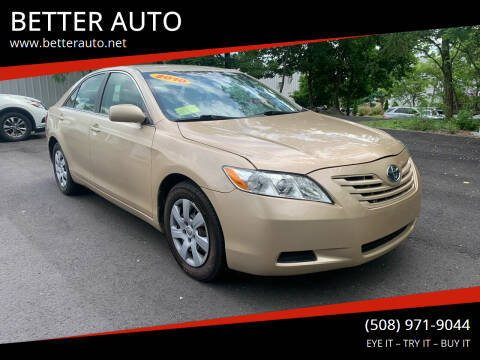 2010 Toyota Camry for sale at BETTER AUTO in Attleboro MA