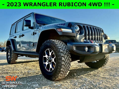 2023 Jeep Wrangler for sale at Seth Wadley Chevy Perry in Perry OK