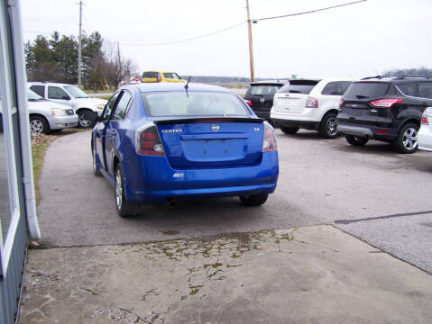 2012 Nissan Sentra for sale at ANKNEY AUTO SERVICE in Defiance OH