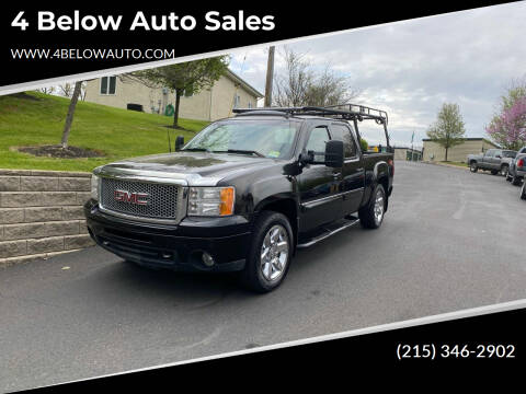 2012 GMC Sierra 1500 for sale at 4 Below Auto Sales in Willow Grove PA