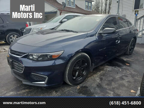 2016 Chevrolet Malibu for sale at Marti Motors Inc in Madison IL