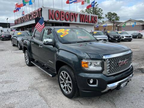 2018 GMC Canyon for sale at Giant Auto Mart in Houston TX