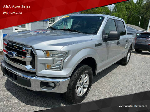 2016 Ford F-150 for sale at A&A Auto Sales in Fuquay Varina NC
