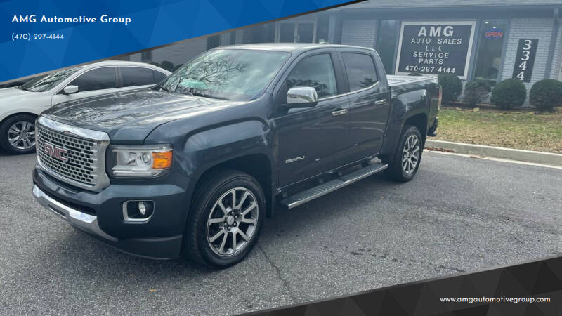 2019 GMC Canyon for sale at AMG Automotive Group in Cumming GA