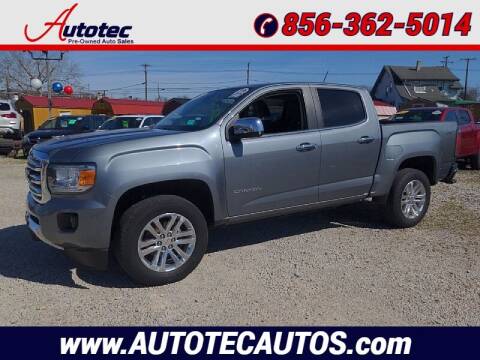 2018 GMC Canyon for sale at Autotec Auto Sales in Vineland NJ