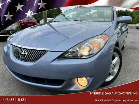 2006 Toyota Camry Solara for sale at Hybrid & Gas Automotive Inc in Aberdeen MD