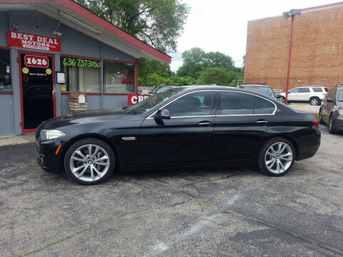 2015 BMW 5 Series for sale at Best Deal Motors in Saint Charles MO