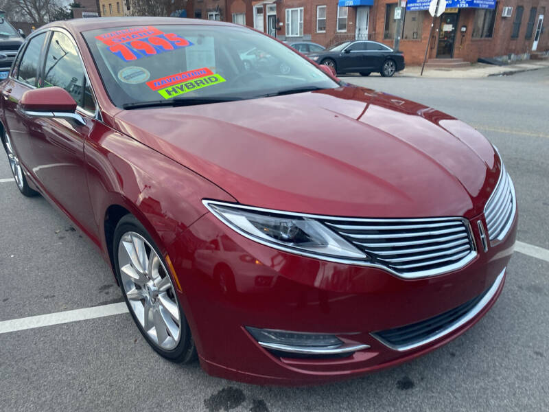 2015 Lincoln MKZ Hybrid for sale at K J AUTO SALES in Philadelphia PA