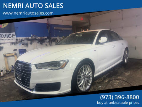 2016 Audi A6 for sale at NEMRI AUTO SALES in Dover NJ