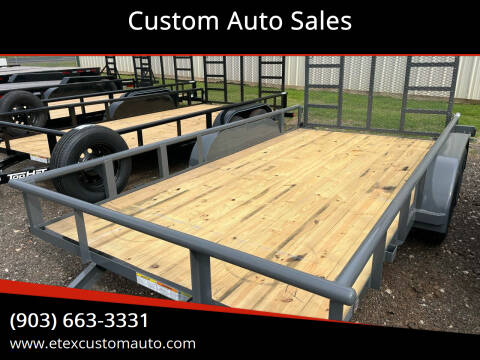 2024 Top Hat 14x83 Utility Trailer for sale at Custom Auto Sales - TRAILERS in Longview TX