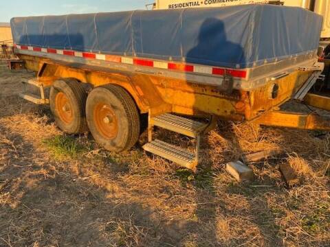2000 Covered Flatbed Metal floor Covered Trailer  for sale at The Ranch Auto Sales in Kansas City MO