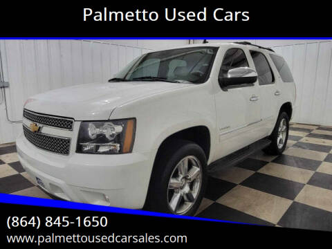 2014 Chevrolet Tahoe for sale at Palmetto Used Cars in Piedmont SC