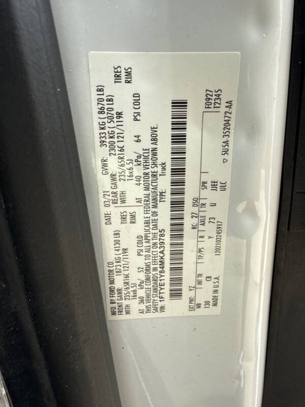 2021 Ford Transit