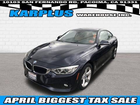 2014 BMW 4 Series for sale at Karplus Warehouse in Pacoima CA