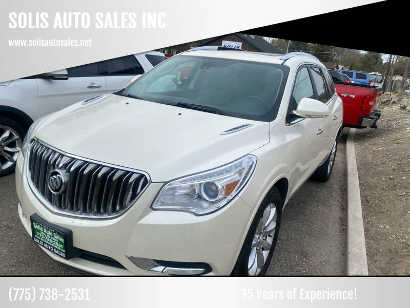 2015 Buick Enclave for sale at SOLIS AUTO SALES INC in Elko NV
