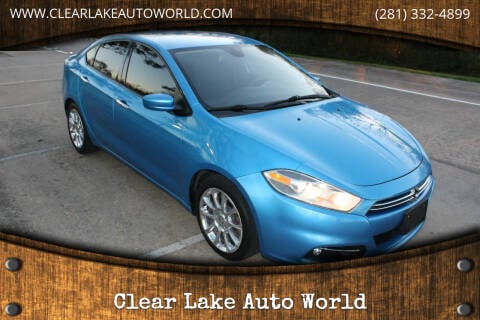 2016 Dodge Dart for sale at Clear Lake Auto World in League City TX