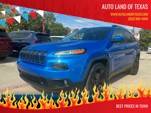 2018 Jeep Cherokee for sale at Auto Land Of Texas in Cypress TX