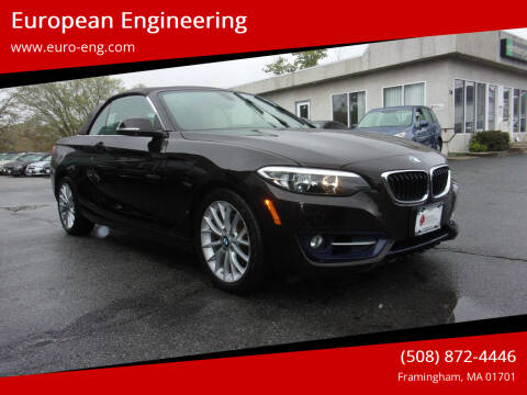 2016 BMW 2 Series for sale at European Engineering in Framingham MA