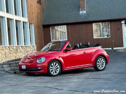 2014 Volkswagen Beetle Convertible for sale at Cupples Car Company in Belmont NH