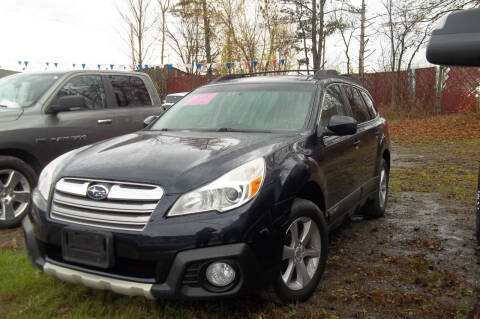 2013 Subaru Outback for sale at Warner's Auto Body of Granville, Inc. in Granville NY