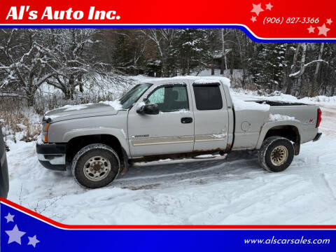 2005 Chevrolet Silverado 2500HD for sale at Al's Auto Inc. in Bruce Crossing MI