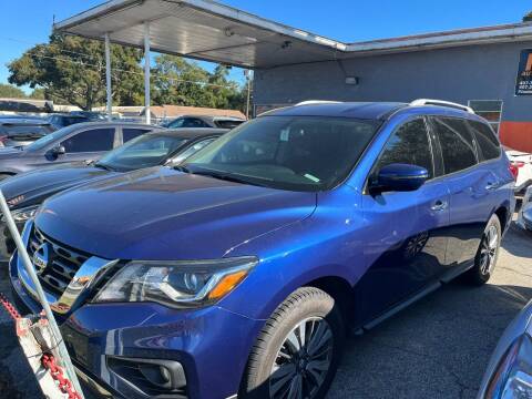 2018 Nissan Pathfinder for sale at P J Auto Trading Inc in Orlando FL